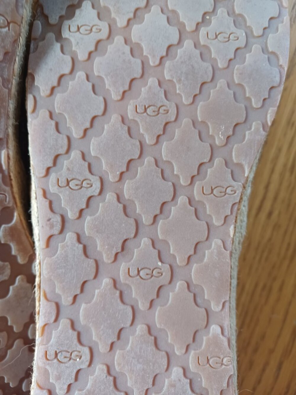 UGG Womens Shoes Flats Indah Marrakech Espadrilles Size 9 - Picture 11 of 13